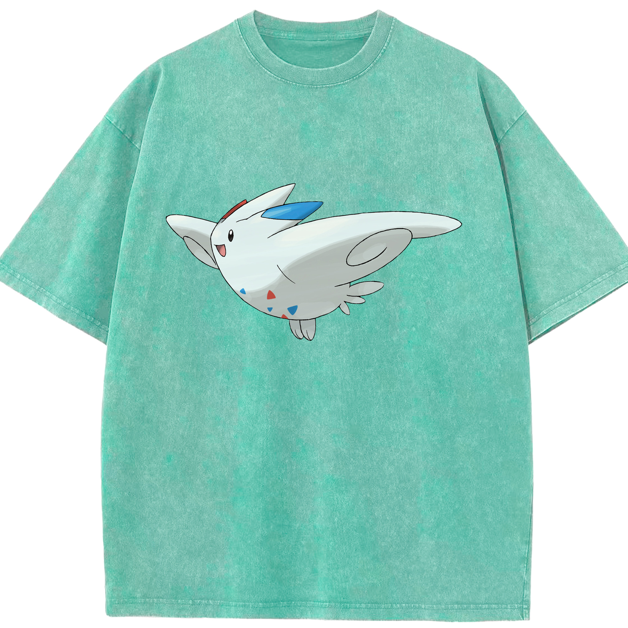 （画像用） ポケットモンスター Pokémon 綿100% ヴィンテージ風 半袖Tシャツ（フロントプリント）